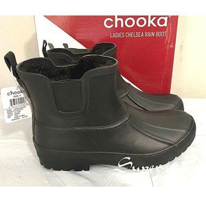 chooka rain boots chelsea